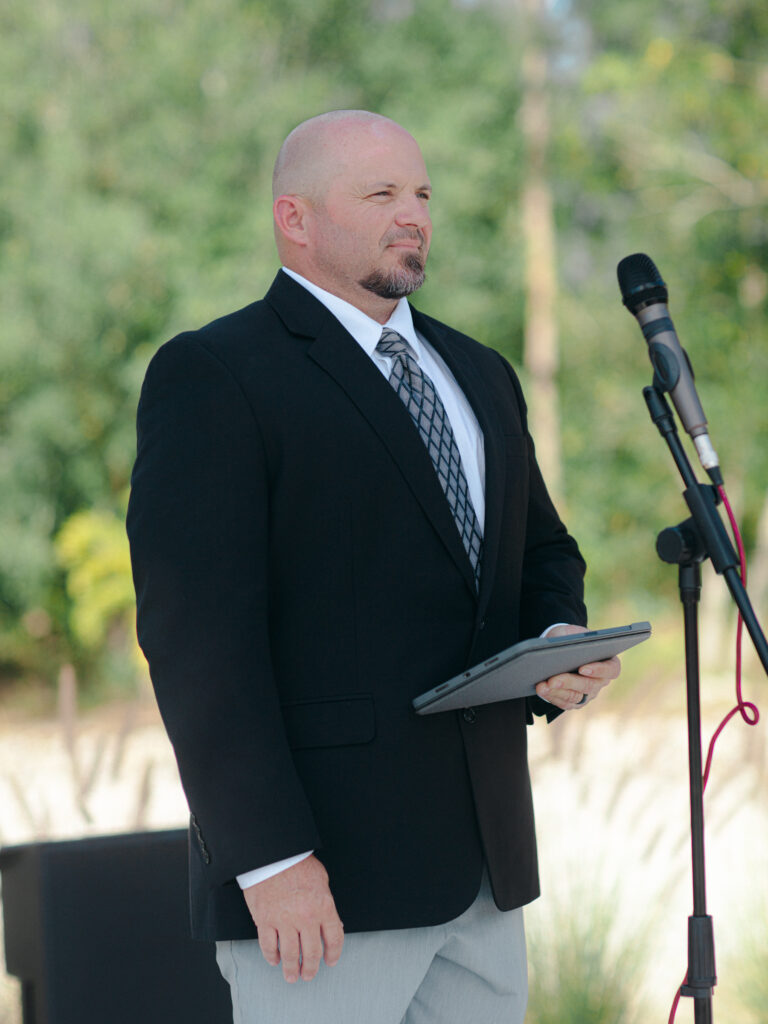 Wedding Ceremony at Corkscrew Weddings and Winery in Estero, Florida