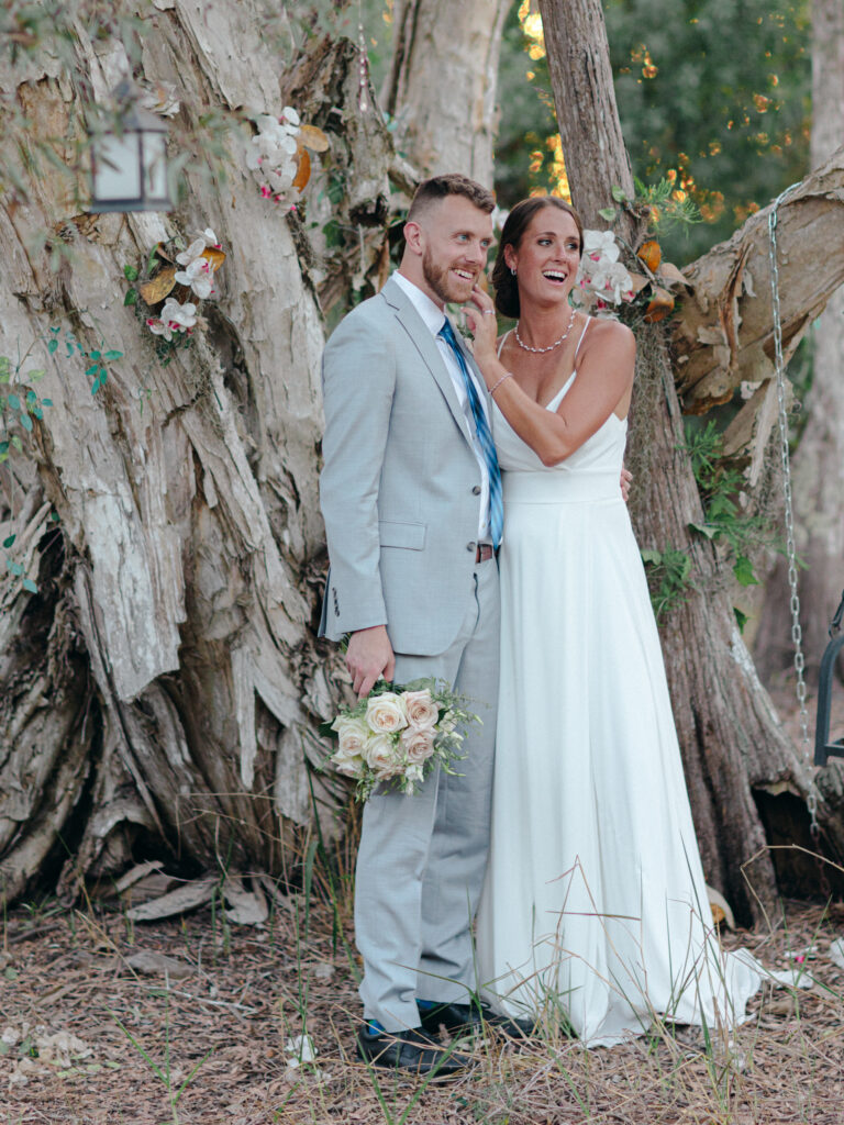 Couples Portraits at Corkscrew Weddings and Winery in Estero, Florida
